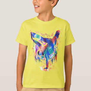 Breakdans - Breakdancer - Break Dansend T-Shirt