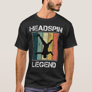 Breakdans Breakdansen Break-dancer  Retro T-shirt
