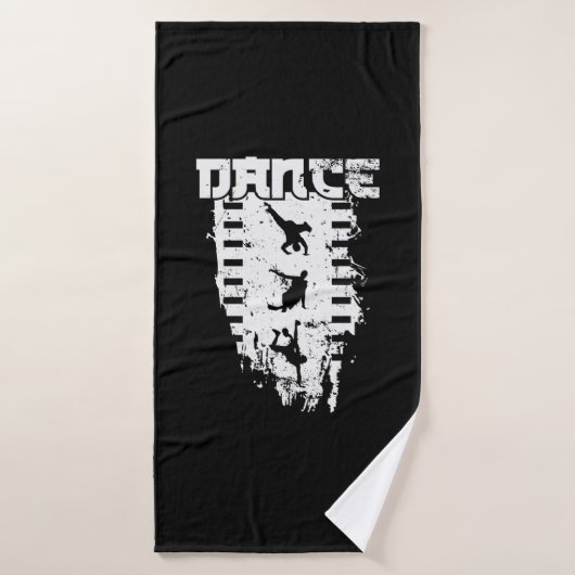 Breakdans Dance Hip-Hop und Funk Badhanddoek (Badhanddoek)