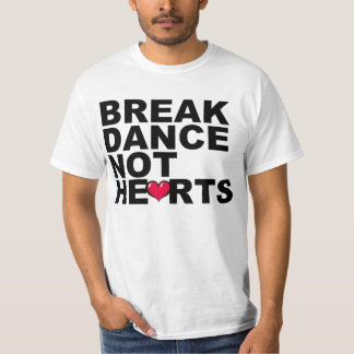 Breakdans, geen harten t-shirt
