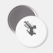 Breakdans Headspin Legend Magneet (Voorkant / Achterkant)