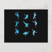 Breakdans Hip-Hop und Funk Tanz Battle Briefkaart (Voorkant)