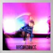 Breakdans. Poster (Voorkant)