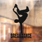 Breakdans Raamsticker (Vel 2)