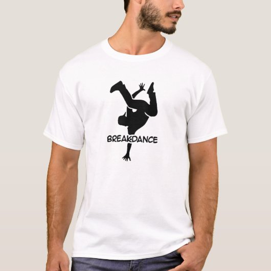 Breakdansen 1 t-shirt (Voorkant)