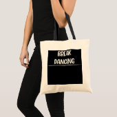 Breakdansen Break Dance Funny Humor Tote Bag (Voorkant (product))