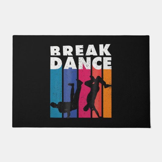 Breakdansen - Breakdans 90s Hip Hop Hiphop Deurmat (Voorkant)