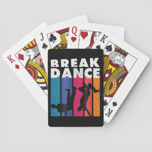 Breakdansen - Breakdans 90s Hip Hop Hiphop Pokerkaarten