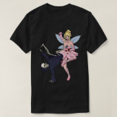 Breakdansen Reaper Skeleton Scary Tooth Fairy Hal T-shirt (Design voorkant)