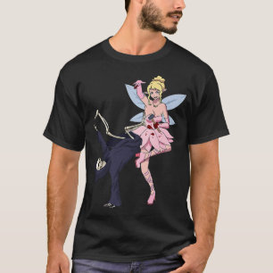 Breakdansen Reaper Skeleton Scary Tooth Fairy Hal T-shirt