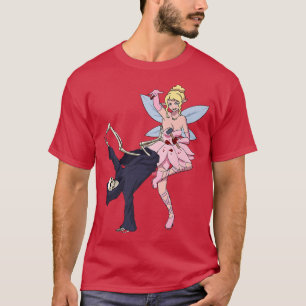 Breakdansen Reaper Skeleton Scary Tooth Fairy Hal T-shirt