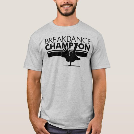 Breakdanskampioen T-shirt (Voorkant)
