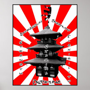 Breakdanspagode van het Poster van het Succes