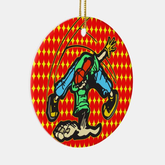 Breakdansstijl Keramisch Ornament (Rechts)