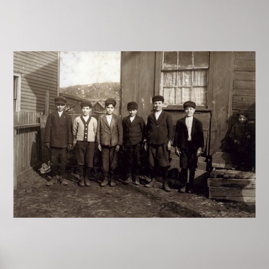 Breaker Boys - Pittston Pennsylvania Poster (Voorkant)