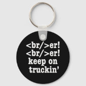 breaker! breaker! Keep on truckin' / HTML-code Sleutelhanger (Voorkant)