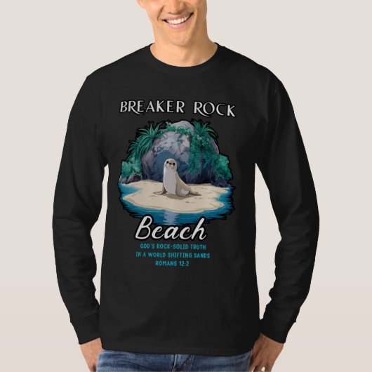 Breaker Rock Beach God's Rotsvaste Waarheid VBS Ch T-shirt (Voorkant)