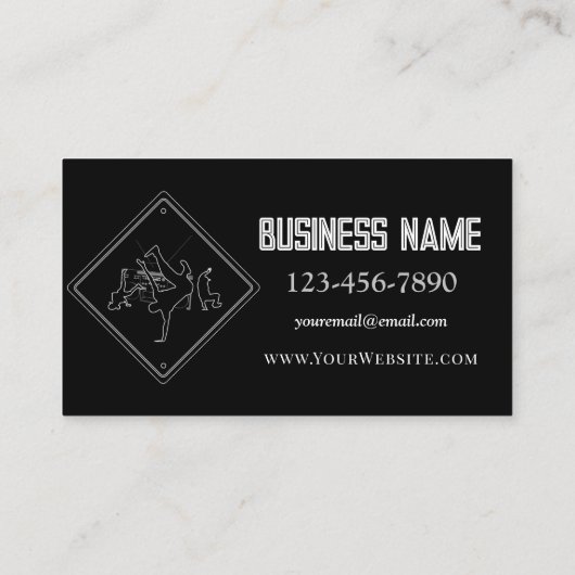 Breakers Spot Visitekaartje (Achterkant)