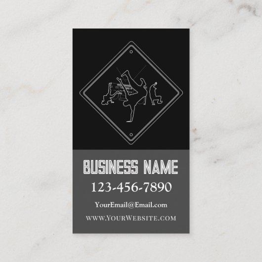 Breakers Spot Visitekaartje (Achterkant)