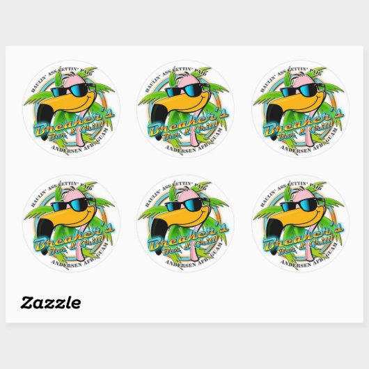 Breaker's Zap Stickers (6) (Vel)