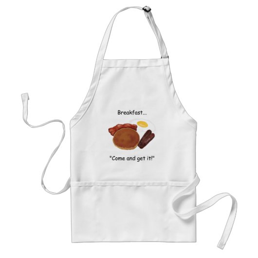 Breakfast Apron Standaard Schort (Voorkant)
