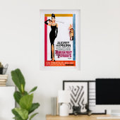 Breakfast At Tiffany's Movie Poster Restored (Thuiskantoor)
