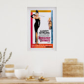Breakfast At Tiffany's Movie Poster Restored (Keuken)
