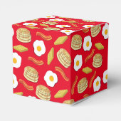 Breakfast Brunch Birthday Party Kinder Bedankdoosjes (Achterkant)