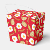 Breakfast Brunch Birthday Party Kinder Bedankdoosjes (Achterkant)