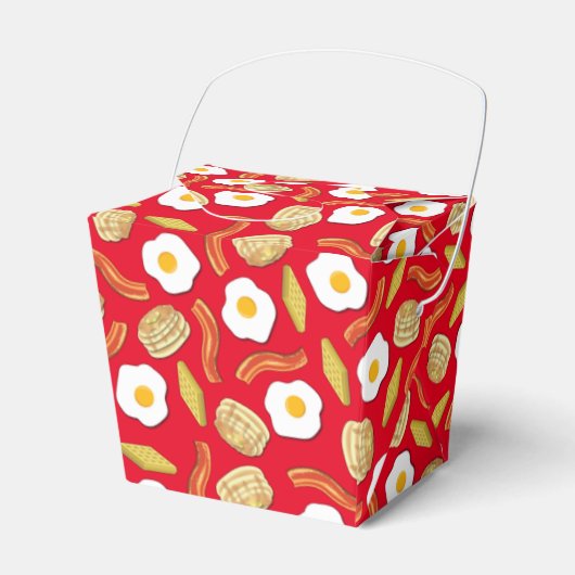 Breakfast Brunch Birthday Party Kinder Bedankdoosjes (Voorkant Zijde)