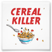 Breakfast Cereal Killer Foto Afdruk (Voorkant)