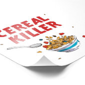 Breakfast Cereal Killer Foto Afdruk (Hoek)