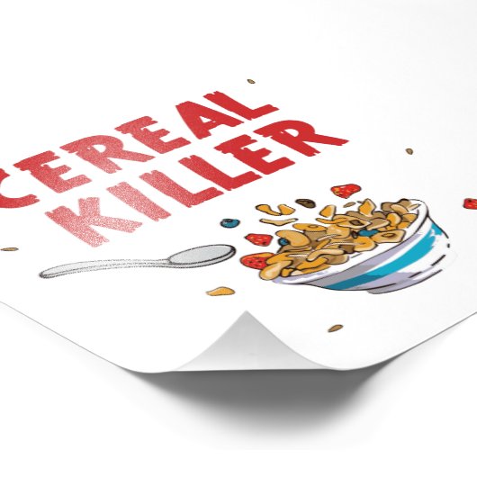 Breakfast Cereal Killer Foto Afdruk (Hoek)