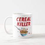 Breakfast Cereal Killer Koffiemok<br><div class="desc">Onberispelijke graanmoordenaar.  Geen ontbijtgranen zijn veilig.</div>