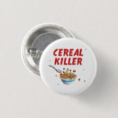 Breakfast Cereal Killer Ronde Button 3,2 Cm (Voorkant /achterkant)