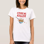 Breakfast Cereal Killer T-shirt (Voorkant)