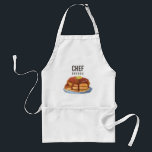 Breakfast Champion | Eigen naam Chef's Standaard Schort<br><div class="desc">Een uniek en leuk ontbijtthematisch schort gemaakt voor een expert chef-kok,  wiens specialiteit ontbijt is! Alle individuele elementen zijn aanpasbaar,  dus heb het plezier creatief te zijn en het zelf te maken.</div>