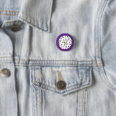 Breakfast Donut Vanilla Frosted Sprinkles Doughnut Ronde Button 3,2 Cm (In situ)