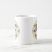 Breakfast Food Eggs op Bord Funny Motivatie Koffiemok (Center)