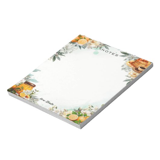 Breakfast in Bed Blank Notepad Notitieblok (Linkerzijde)