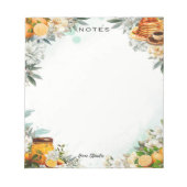 Breakfast in Bed Blank Notepad Notitieblok (Voorkant)