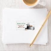 Breakfast Kitchen Pattern Etiket (Insitu)