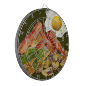 Breakfast Landscape Bacon Eggs Dartbord (Voorkant Links)
