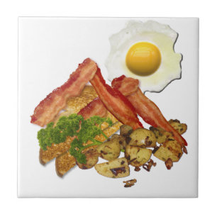 Breakfast Landscape Tegeltje