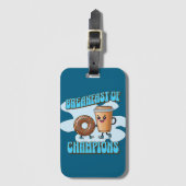 Breakfast of Champions Bagagelabel (Voorkant (verticaal))