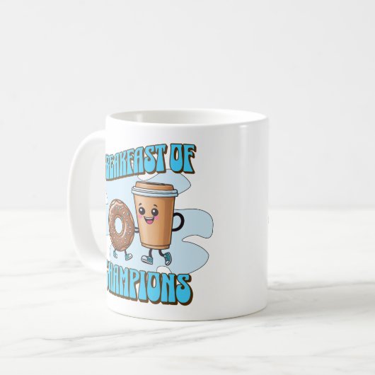Breakfast of Champions Koffiemok (Voorkant links)