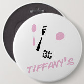 Breakfast Pinned Ronde Button 6,0 Cm (Voorkant /achterkant)