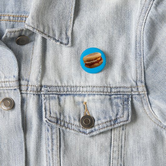 BREAKFAST SANDWICH (Ham, Ei & Kaas Muffin) Ronde Button 3,2 Cm (In situ)