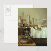 Breakfast still Life, 1638 Briefkaart (Voorkant / Achterkant)
