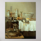 Breakfast still Life, 1638 Poster (Voorkant)